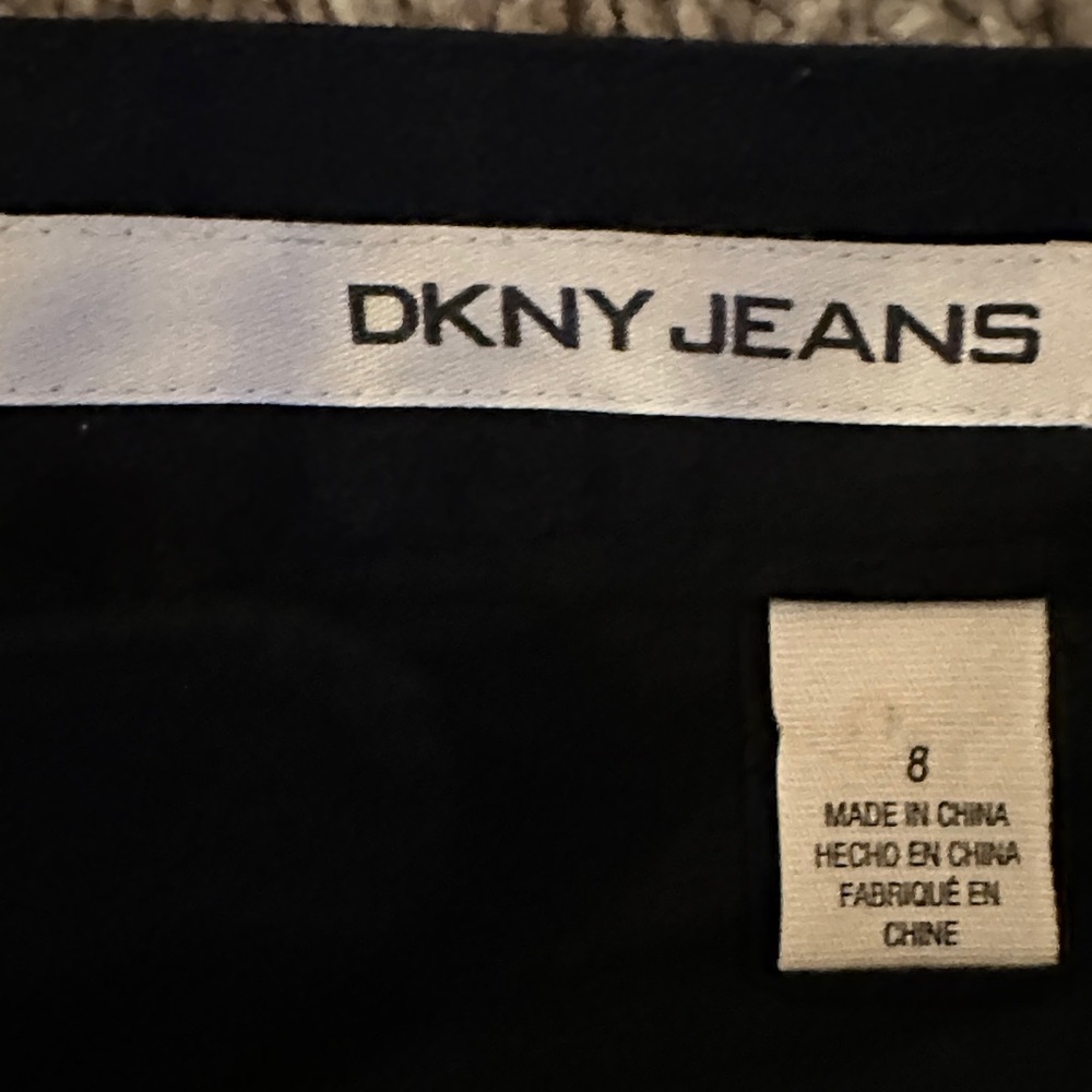 DKNY Women's Black Bermudas - Picture 2 of 3